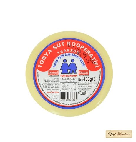 Tonya Kaşar Peyniri 400 Gr